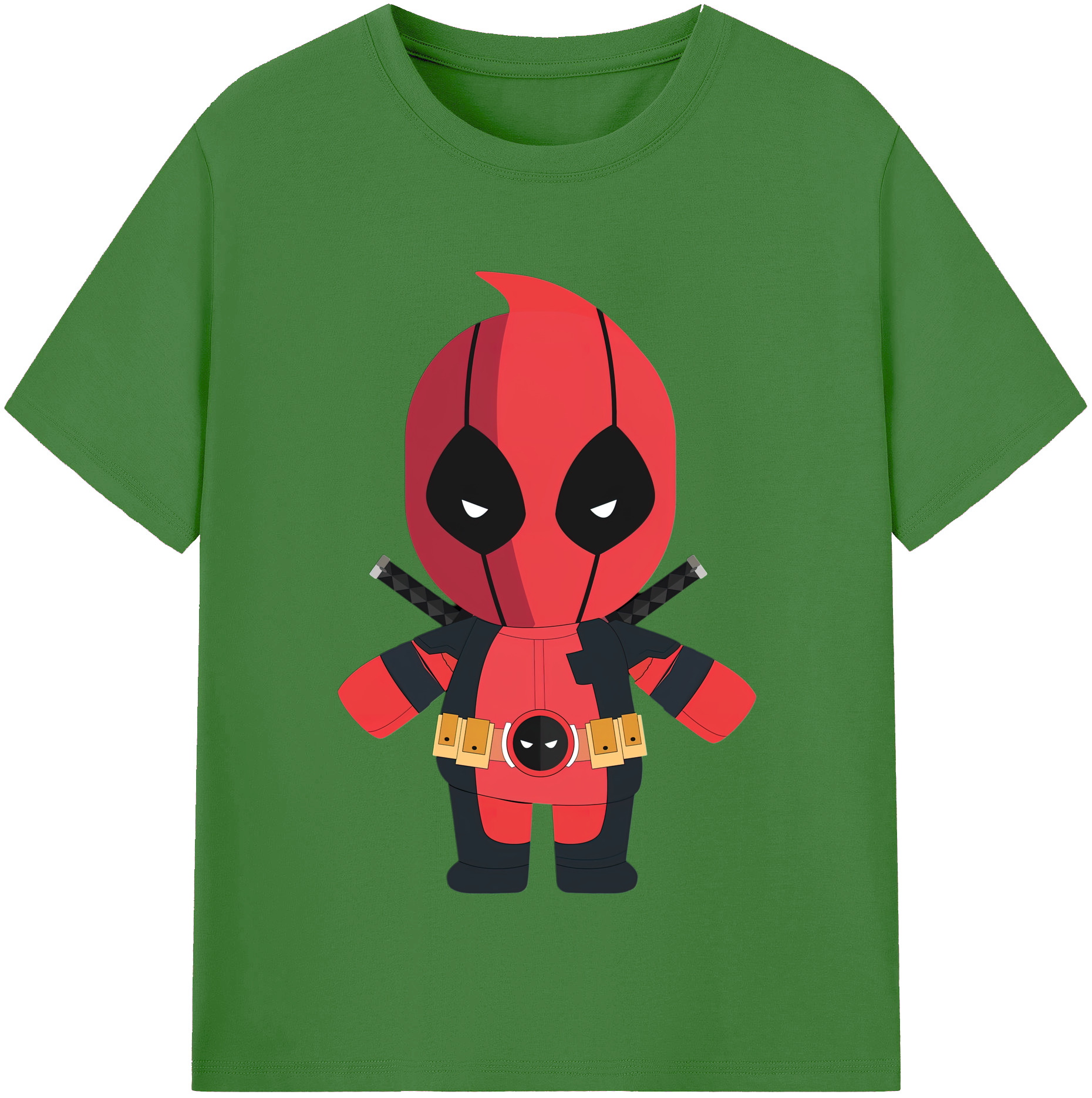 （画像用） Deadpool デッドプール レディースカジュアルプリントTシャツ（綿100％）